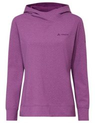 Sweter damski Tuenno. Czerwone swetry damskie Vaude, na jesień, bez wzorów, z dżerseju, bez kołnierzyka, bez ramiączek, z kapturem. Za 374.45 zł.