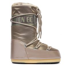 Śniegowce Moon Boot. Żółte śniegowce dziewczęce Moon Boot, bez zapięcia. Za 759.99 zł.