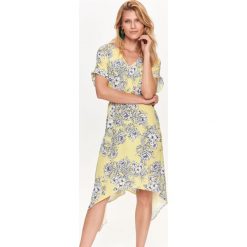 SUKIENKA W KWIATY, MIDI, ROZSZERZANA. Sukienki damskie marki TOP SECRET. W wyprzedaży za 59.99 zł.