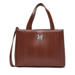 Torebka Nine West. Brązowe torebki do ręki damskie Nine West, bez wzorów, klasyczne, bez dodatków. Za 219.99 zł.