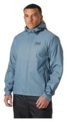 Płaszcz Przeciwdeszczowy Męski Helly Hansen Loke 2.0. Czarne płaszcze męskie Helly Hansen, m, bez wzorów, z materiału, klasyczne, długie, z kapturem. Za 559.00 zł.