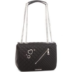 Torebka LOVE MOSCHINO - JC4077PP16LL0000 Nero. Czarne torebki do ręki damskie Love Moschino, ze skóry ekologicznej. W wyprzedaży za 739.00 zł.