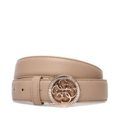 Pasek Damski Guess. Brązowe paski damskie Guess, z aplikacjami. Za 289.99 zł.