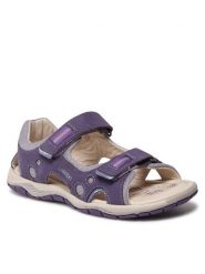 Lasocki Young Sandały CI12-2625-27(IV)DZ Fioletowy. Fioletowe sandały dziewczęce Lasocki Young, z nubiku, bez zapięcia. Za 77.99 zł.