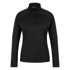 Bluza termoaktywna damska Ziener Jeane. Czarne bluzy damskie Ziener, na zimę, bez wzorów, bez kaptura. Za 214.99 zł.