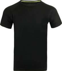 T-shirt sportowy Jumper męski czarny. Czarne t-shirty męskie Givova, na lato, m, bez wzorów, z materiału, klasyczne, bez kołnierzyka. Za 40.09 zł.