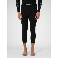Elevatyon Biomorph 3/4 Thermal Pants. Czarne legginsy sportowe męskie UYN, bez wzorów, trekkingowe. Za 539.00 zł.