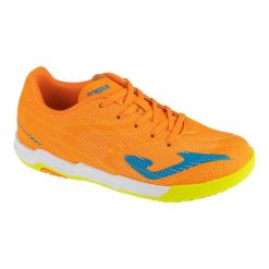Buty halowe do piłki nożnej chłopięce, Evolution Jr 26 EVJS IN. Brązowe buty sportowe chłopięce Joma, bez wzorów, bez zapięcia, do piłki nożnej. Za 149.99 zł.