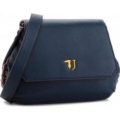 Torebka TRUSSARDI JEANS - Lavanda 75B00450 U280. Niebieskie listonoszki damskie TRUSSARDI JEANS, z jeansu. Za 599.00 zł.
