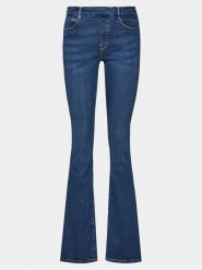 Guess Jeansy W4GA58 D5BR0 Granatowy Bootcut Fit. Niebieskie jeansy damskie Guess. Za 369.99 zł.