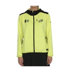Bullpadel Llera Sweatshirt. Żółte bluzy sportowe damskie bullpadel, bez wzorów, bez kaptura. W wyprzedaży za 280.30 zł.