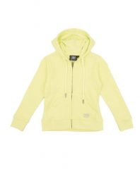 Bluza z bawełna z kaptur na co dzień na siłownię. Żółte bluzy sportowe damskie LEONE 1947 APPAREL, bez wzorów, z bawełny, bez kaptura, na fitness i siłownię. Za 126.26 zł.
