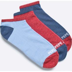 Pepe Jeans - Skarpety (3-pack). Szare skarpety męskie Pepe Jeans, z bawełny. W wyprzedaży za 39.90 zł.