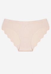 Jasnoróżowe Bezszwowe Majtki Typu Figi Dolinella. Czerwone figi damskie Born2be, xl, bez wzorów. Za 9.99 zł.