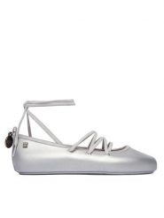 Melissa Baleriny Melissa Beta Ad 38020 Srebrny. Szare baleriny damskie Melissa, bez wzorów, z tworzywa sztucznego, bez obcasa. Za 398.99 zł.