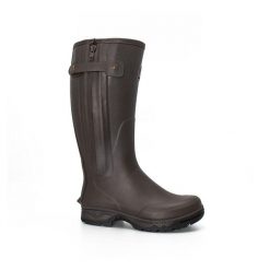 Buty przeciwdeszczowe Rouchette Veneur Neo Zip. Brązowe trekkingi męskie ROUCHETTE, na zimę, outdoorowe. Za 622.60 zł.