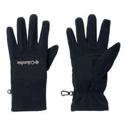 Rękawiczki sportowe damskie Men Fast Trek III Glove W. Czarne rękawiczki damskie Columbia, bez wzorów, z poliesteru, sportowe. Za 74.99 zł.