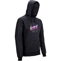 Bluza z kapturem LEATT Hoodie Core. Czarne bluzy męskie LEATT, l, bez wzorów, z kapturem. Za 371.35 zł.