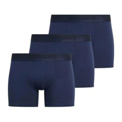 Bokserki Superdry (x3). Niebieskie bokserki męskie Superdry., m, bez wzorów. Za 161.50 zł.