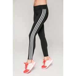 Adidas Performance - Legginsy. Szare legginsy damskie adidas Performance, z dzianiny. W wyprzedaży za 239.90 zł.