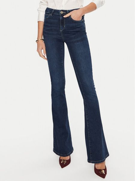 Artigli Jeansy ACDE000721 Granatowy Regular Fit. Niebieskie jeansy damskie Artigli. Za 249.99 zł.