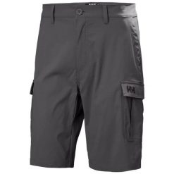 Spodenki cargo Helly Hansen 11" Quick-Dry. Brązowe szorty męskie Helly Hansen, na lato, l, bez wzorów, z elastanu. Za 355.00 zł.