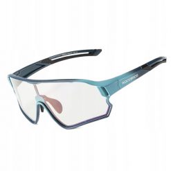 Okulary rowerowe polaryzacyjne dla dzieci ROCKBROS. Niebieskie okulary przeciwsłoneczne dla dzieci ROCKBROS. Za 120.99 zł.
