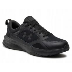 Buty Męskie Under Armour Sportowe Trening Siłownia Czarne. Czarne buty sportowe męskie Under Armour, bez zapięcia, na fitness i siłownię. Za 279.00 zł.