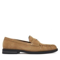 Mokasyny Guess. Brązowe mokasyny męskie Guess. Za 739.99 zł.