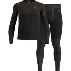 Bielizna termoaktywna Odlo Fundamentals Performance Warm Set Long. Czarna bielizna termoaktywna męska Odlo, m. Za 349.99 zł.