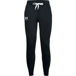 Spodnie sportowe damskie Under Armour Rival Fleece. Białe spodnie dresowe damskie Under Armour, l, bez wzorów, z dresówki, do piłki nożnej. Za 214.80 zł.