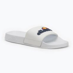Klapki damskie Ellesse Crissi. Białe klapki damskie Ellesse, bez wzorów, bez obcasa. Za 79.99 zł.