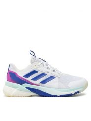 Adidas Buty halowe Crazyflight 5 IF9262 Biały. Białe obuwie sportowe damskie Adidas, bez wzorów, z meshu. Za 449.99 zł.