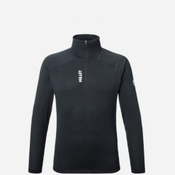 Bluza trekkingowa polarowa MILLET Parmelan Light Fleece Po M. Niebieskie bluzy męskie Millet, m, bez wzorów, z materiału, bez kaptura. Za 199.00 zł.