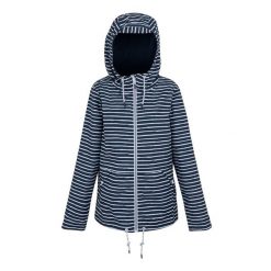 Wodoodporna Kurtka Damska Bayletta II Painterly Stripe. Białe kurtki damskie Regatta, m, bez wzorów, z materiału, z kapturem. Za 113.99 zł.