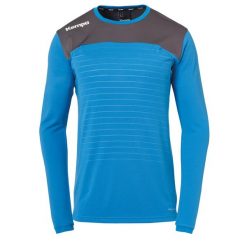 Bluza z długim rękawem emotion Kempa. Niebieskie bluzy sportowe męskie Kempa, xl, bez wzorów, bez kaptura, do piłki ręcznej. Za 191.50 zł.