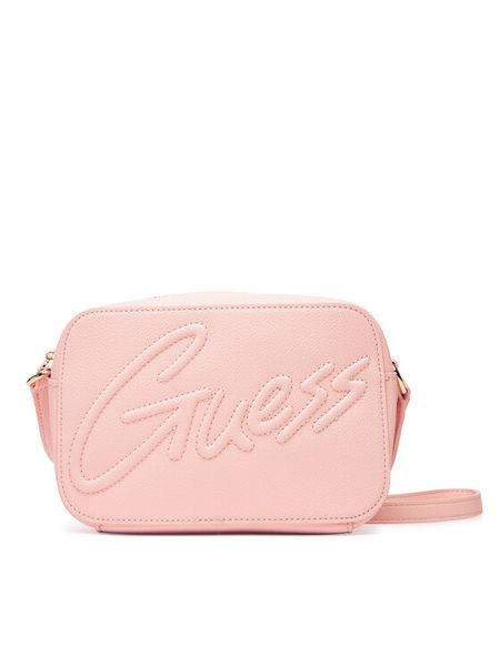 Guess Torebka J5GZ07 WG730 Różowy. Czerwone torby i plecaki dziecięce Guess, ze skóry. Za 139.99 zł.