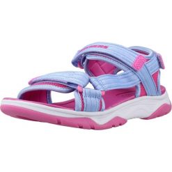 Sandały SKECHERS TREAD SEEKER Fioletowy. Fioletowe sandały damskie Skechers, bez wzorów, z syntetyku, bez obcasa, bez zapięcia. Za 159.99 zł.