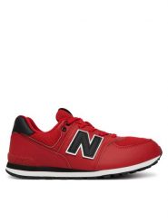 New Balance Sneakersy G5742SG Czerwony. Czerwone trampki i tenisówki chłopięce New Balance, bez wzorów, ze skóry, bez zapięcia. Za 429.99 zł.