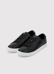 PAKO LORENTE – Czarne sneakersy męskie. Czarne buty sportowe męskie Pako Lorente, bez zapięcia. Za 199.99 zł.