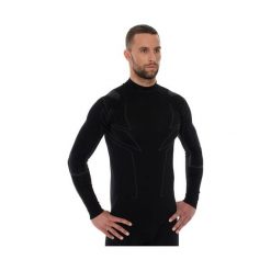 Brubeck Bluza Cooler z długim rękawem czarna r. M (LS11800). Bluzy męskie marki Brubeck. Za 159.99 zł.