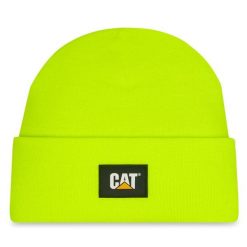 Czapka CAT Footwear. Żółte czapki i kapelusze męskie CAT Footwear, na zimę, bez wzorów. Za 119.99 zł.