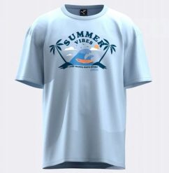 Joma T-Shirt Joma SUMMER VIBES 104616.384. T-shirty męskie Joma, m, bez wzorów, bez kołnierzyka. Za 69.73 zł.