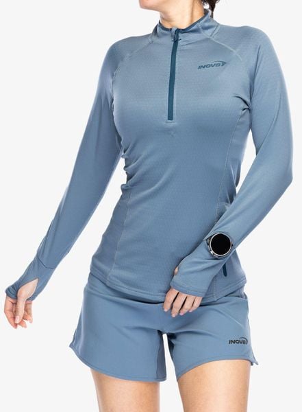 Bluza z zamkiem damska Inov-8 Venturelite Mid HZ. Szare bluzy damskie Inov-8, s, bez wzorów, z poliesteru, bez kaptura. Za 191.29 zł.