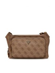 Guess Nerka MIlano HMMILO P5214 Brązowy. Brązowe saszetki męskie Guess, ze skóry. Za 219.99 zł.