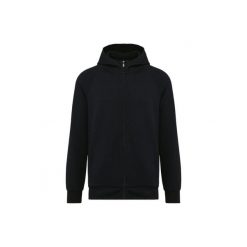 Bluza zamek błyskawiczny z kapturem Kariban Premium. Czarne bluzy męskie KARIBAN, xl, bez wzorów, z bawełny, z kapturem. Za 257.00 zł.