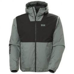 Kurtka uniwersalna męska Helly Hansen Ervik Ins Rain Jacket. Czarne kurtki męskie Helly Hansen, m, bez wzorów, z syntetyku, klasyczne, z kapturem. Za 1,068.00 zł.
