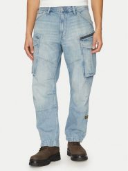 G-Star Raw Jeansy Rovic 3D Loose D26149-D788 H119 Niebieski Loose Fit. Niebieskie jeansy męskie G-Star, retro. Za 404.99 zł.