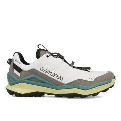 Półbuty LOWA MADDOX PRO GTX LO SL. Szare półbuty na co dzień męskie Lowa, z gore-texu, sportowe, bez zapięcia. Za 821.10 zł.