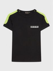Napapijri T-Shirt S-Pinta NP0A4H2Y M Czarny Regular Fit. Czarne t-shirty dla chłopców Napapijri, bez wzorów, z bawełny, bez ramiączek. Za 179.99 zł.